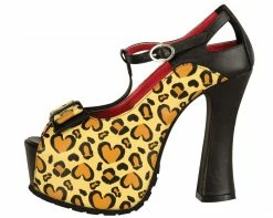 Deals π A8190L π Heels Heart Leopard Super Platform - *FINAL SALE/NON-RETURNABLE π 7 A8190L Heels Heart Leopard Super Platform - *FINAL SALE/NON-RETURNABLE