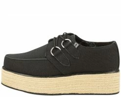 A8863 Black Rope Wrapped Creeper