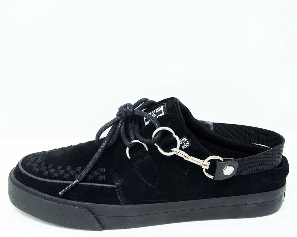 Flash Sale π₯° A9853 π© Womens Black Suede VLK Mule π Sneaker π 3 A9853 Womens Black Suede VLK Mule Sneaker