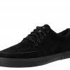 A9184 Black Suede No-Ring VLK Sneaker Womens