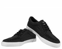 A9186 Black Twill No-Ring VLK Sneaker Womens