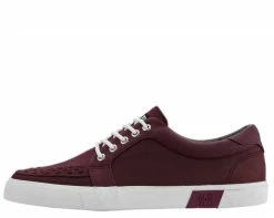 A9241 Mens Burgundy Twill No-Ring VLK Sneaker - *FINAL SALE/NON-RETURNABLE