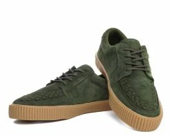 A9255 Olive Suede EZC Shoes