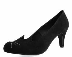Footwear Shop 19 A9286L Black Sophistakitty Low Heel