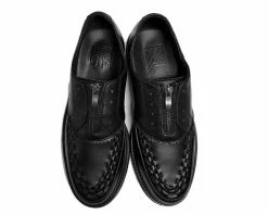 A9337 Black TUKskin™ Zip-On Dress Shoe