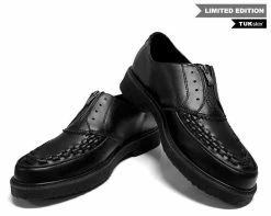 A9337 Black TUKskin™ Zip-On Dress Shoe
