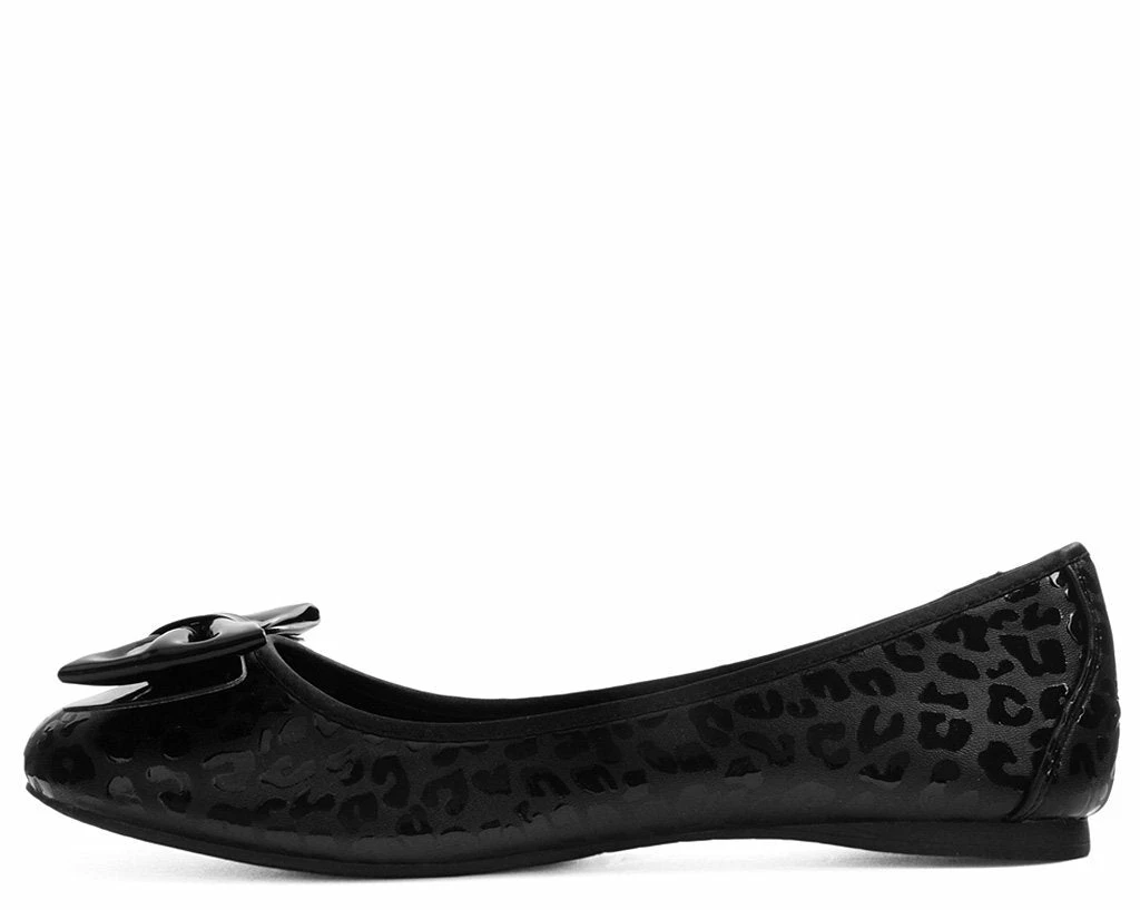 Buy π A9433L Black Leopard Patent Flat CLEARANCE β€οΈ 4 A9433L Black Leopard Patent Flat CLEARANCE