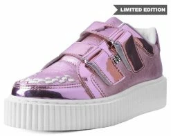 A9517 Pink Metallic Double Velcro Casbah Creeper