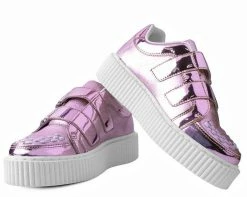 A9517 Pink Metallic Double Velcro Casbah Creeper