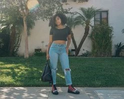 A9596 Mixed Plaid Casbah Boot Womens