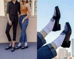 Cheap ๐ A9766 Black & White Zebra Print Loafer Mary Janes โ 13 A9766 Black & White Zebra Print Loafer Mary Janes