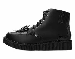 A9846 Black Western Bolo Pointed Creeper Boot