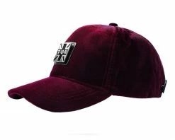HT02 T.U.K. Burgundy Velvet Hat