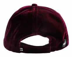 HT02 T.U.K. Burgundy Velvet Hat