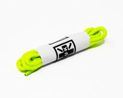 LC004-75-NGR Womens 75 CM Neon Green Round Laces