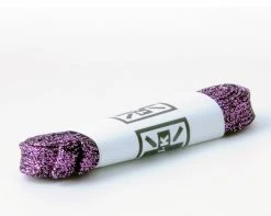 LC027-75-MPP 75 CM Metallic Purple Flat Laces Accessories