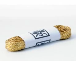 LC028-75-MGD Accessories 75 CM Metallic Gold Flat Laces