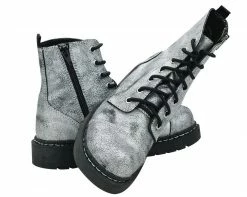 T2208 CLEARANCE Cracked Suede Boots