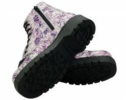 T2217 Rose Toile Combat Boots