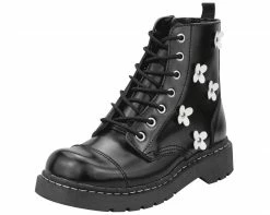 Footwear Shop 33 T2218 CLEARANCE Leather Flowers Boots
