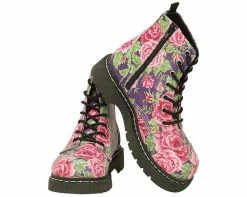 T2231 Digital Rose Boots - *FINAL SALE/NON-RETURNABLE