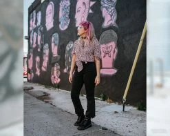 Promo โญ T2282 Black 2-Buckle Anarchic Boot ๐ฉ Womens ๐ 13 T2282 Black 2-Buckle Anarchic Boot Womens