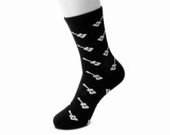 TSK1043 Mens Black Guitars T.U.K. Women’s Sock