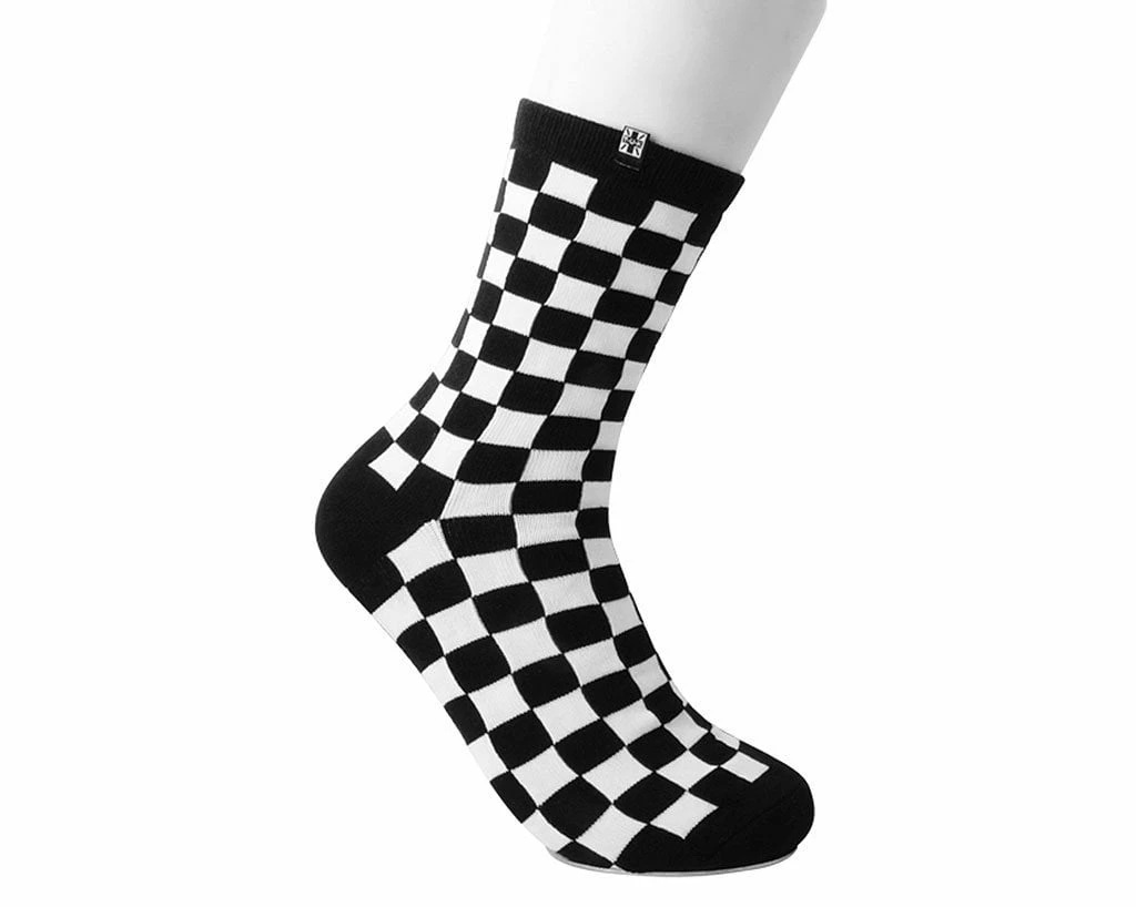Cheapest 😀 TSK1046 Black & White Checker T.U.K. Men’s Sock Mens ❤️ 4 TSK1046 Black & White Checker T.U.K. Men’s Sock Mens