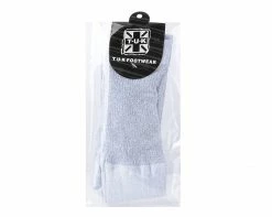 TSK1132 Silver Ribbed Glitter Sock