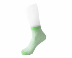 TSK1134 Lime Mesh Sock