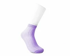 TSK1135 Lavender Mesh Sock