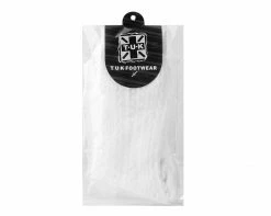 TSK1138 Women's Sheer White Stripe & Polka Dot Sock