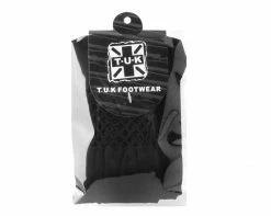 TSK1141 Womens Black Knee High Mesh Sock