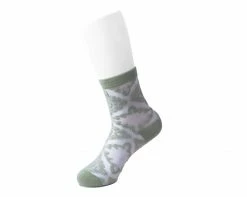 TSK1146 Sage Mid-Calf Mesh Sock