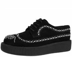 V8981 CLEARANCE Studded Wingtip Creepers
