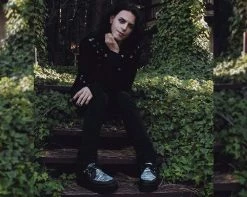 V9773 Black & White Zebra Viva Mondo Creeper